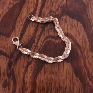 Rose gold bracelet